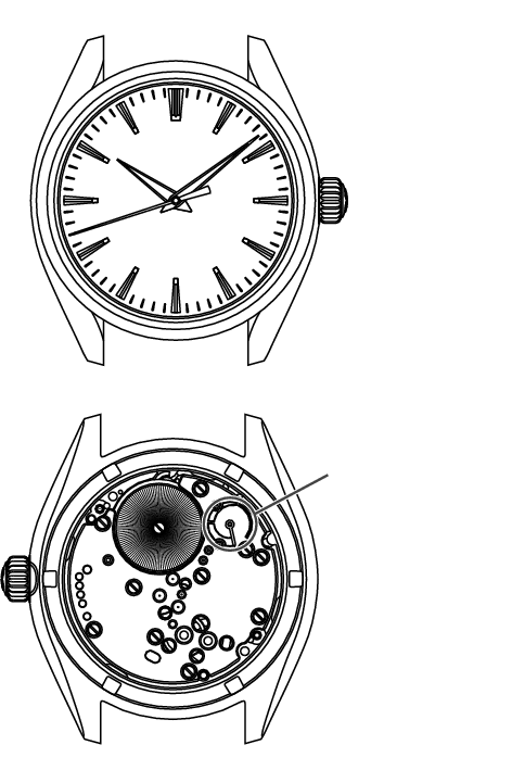 9R31_Power reserve indicator V + Power reserve indicator(31) V